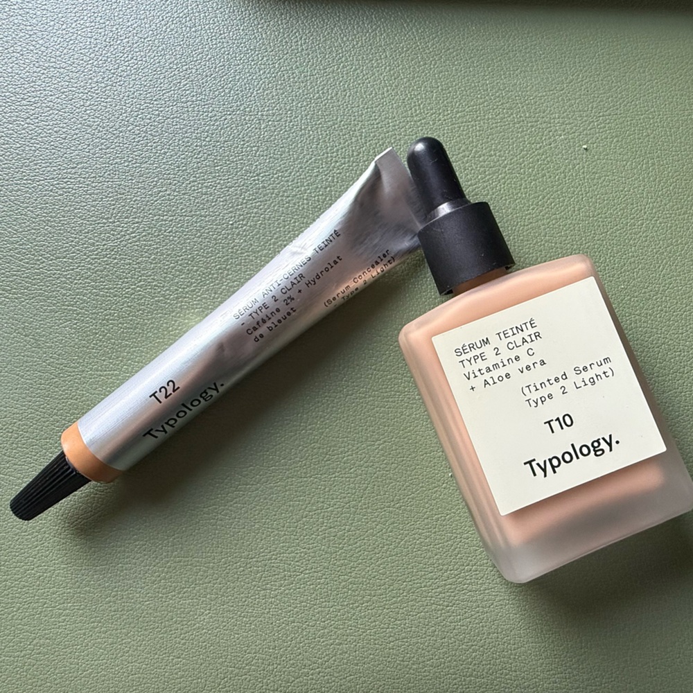 NWOT Typology Tinted Serum and Concealer Set